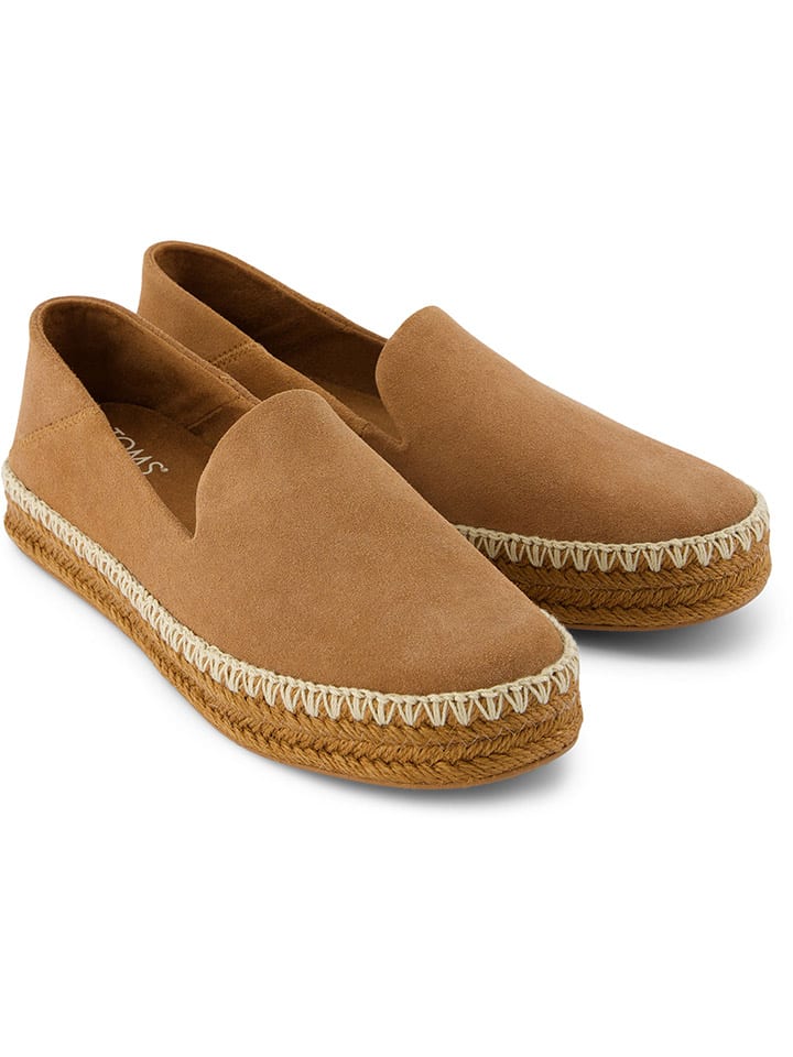 TOMS Espadrilles in Hellbraun günstig kaufen