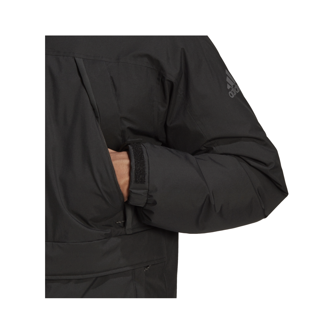 adidas 11/11 MTN Jacke Schwarz