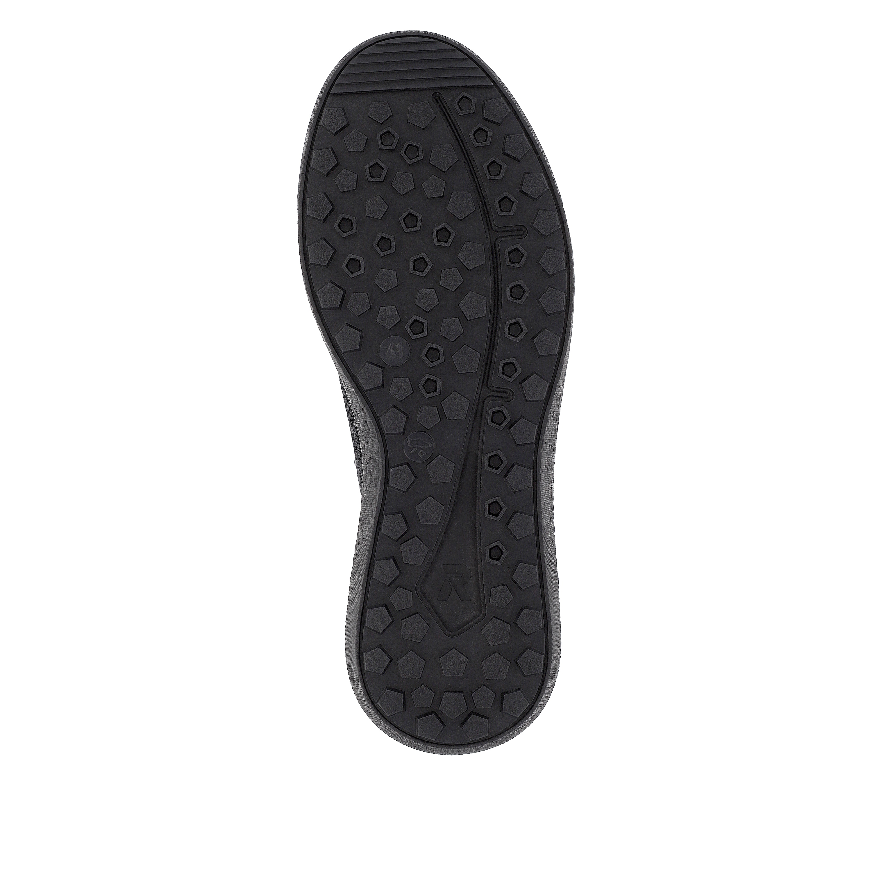 Rieker Herren Slipper deep black