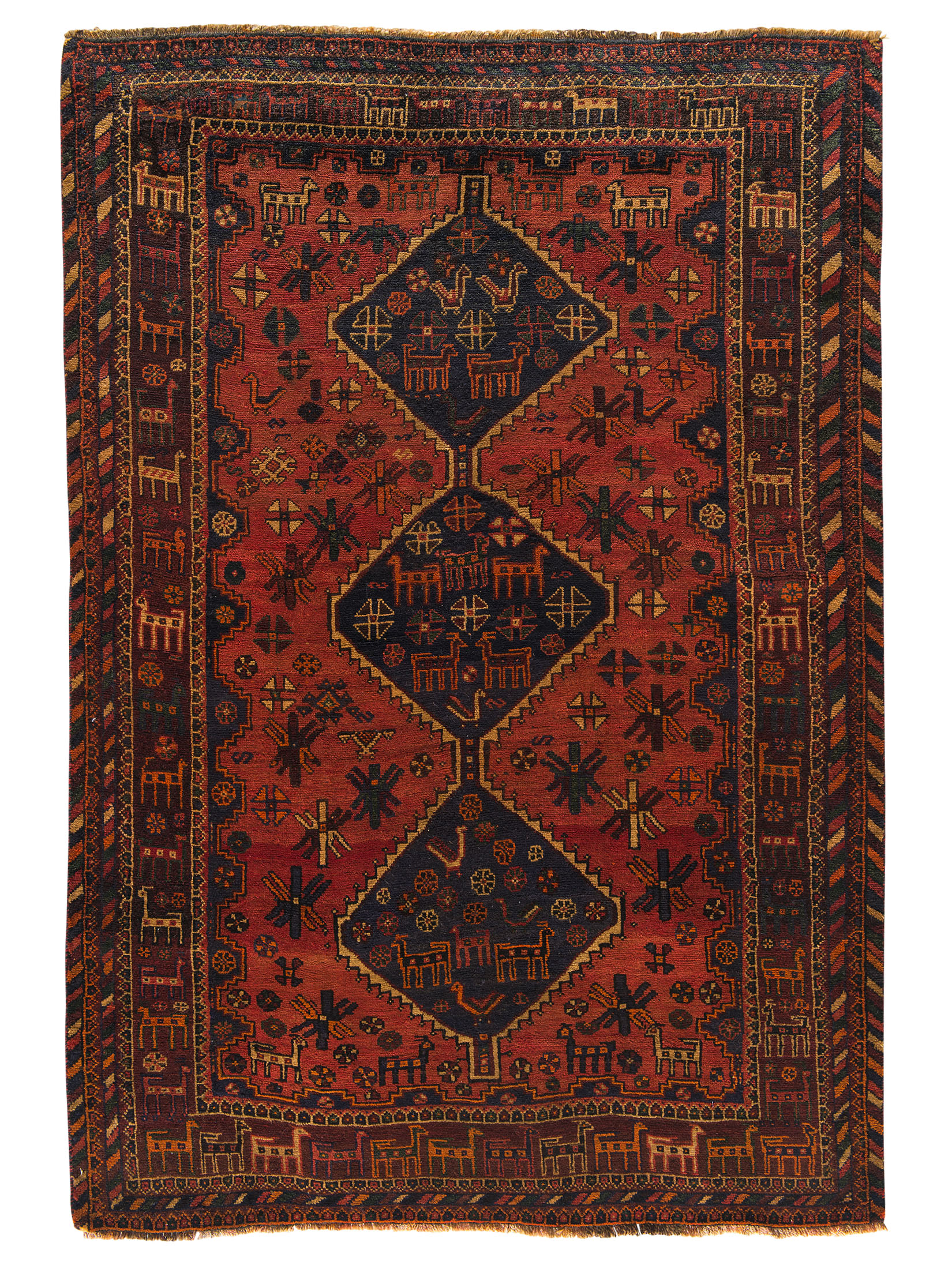 Shiraz ca. 166 x 245 cm, Unikat / Einzelstück