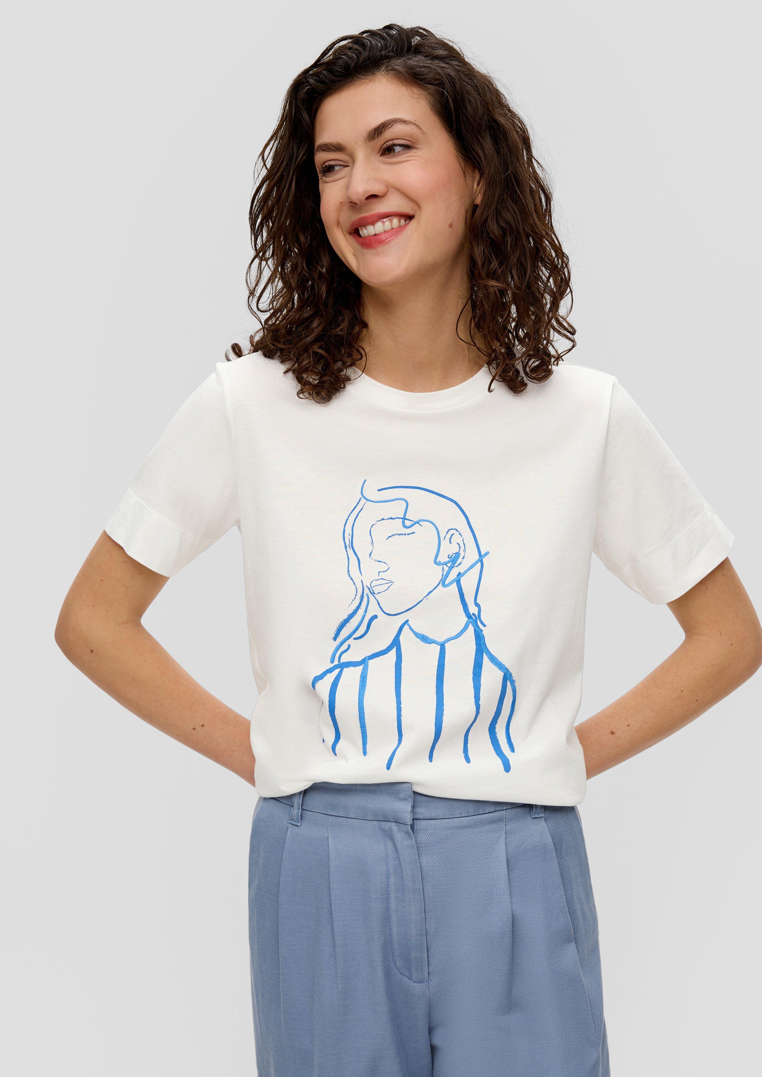 T-Shirt mit Artwork  2144447-02D0