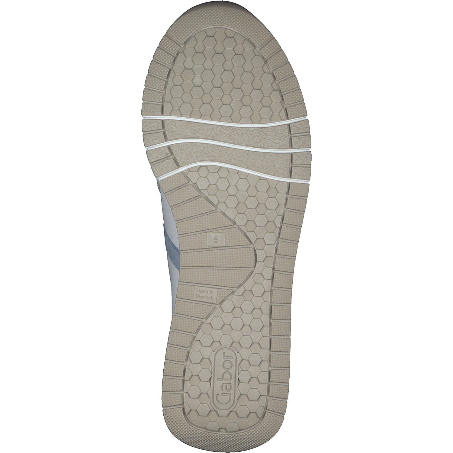 Gabor 86.445, Sneakers Low, Damen, Weiß
