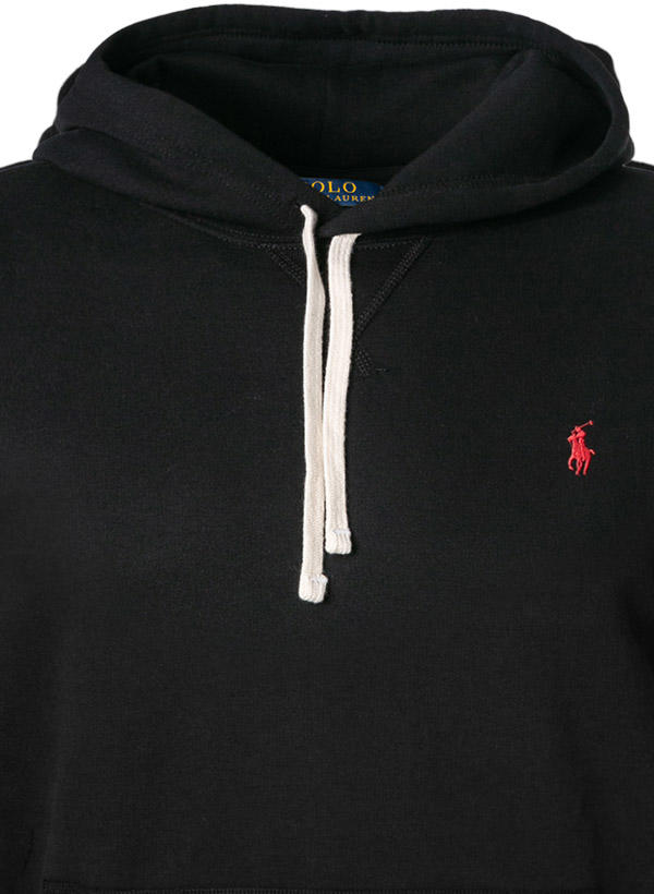 Polo Ralph Lauren, Hoodie, Baumwolle, schwarz