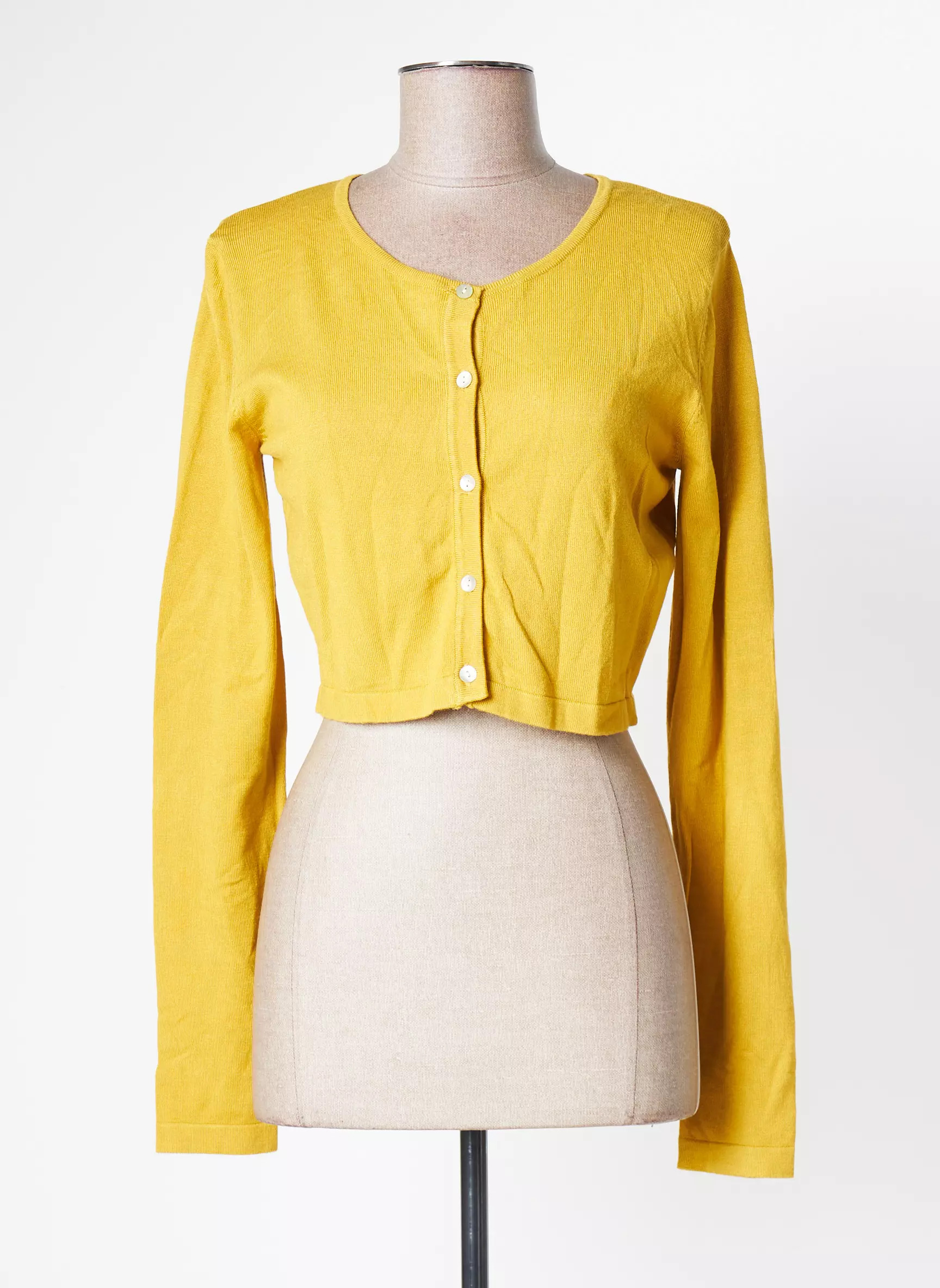 Smashed Lemon Cardigans Femme couleur jaune