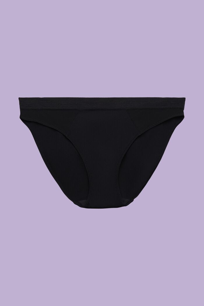 Hipster-Slip aus Mikrofaser mit Mesh und Logo