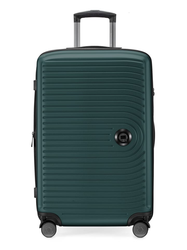 Hauptstadtkoffer Mitte - Mittelgroßer Hartschalenkoffer Koffer TSA, 68cm 88 L in Waldgrün günstig kaufen M