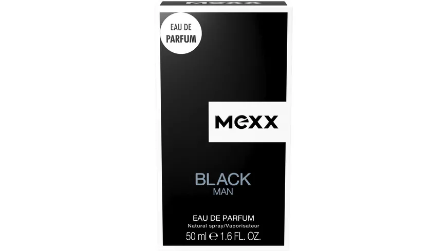 MEXX Black Man – Eau de Parfum 50 ml