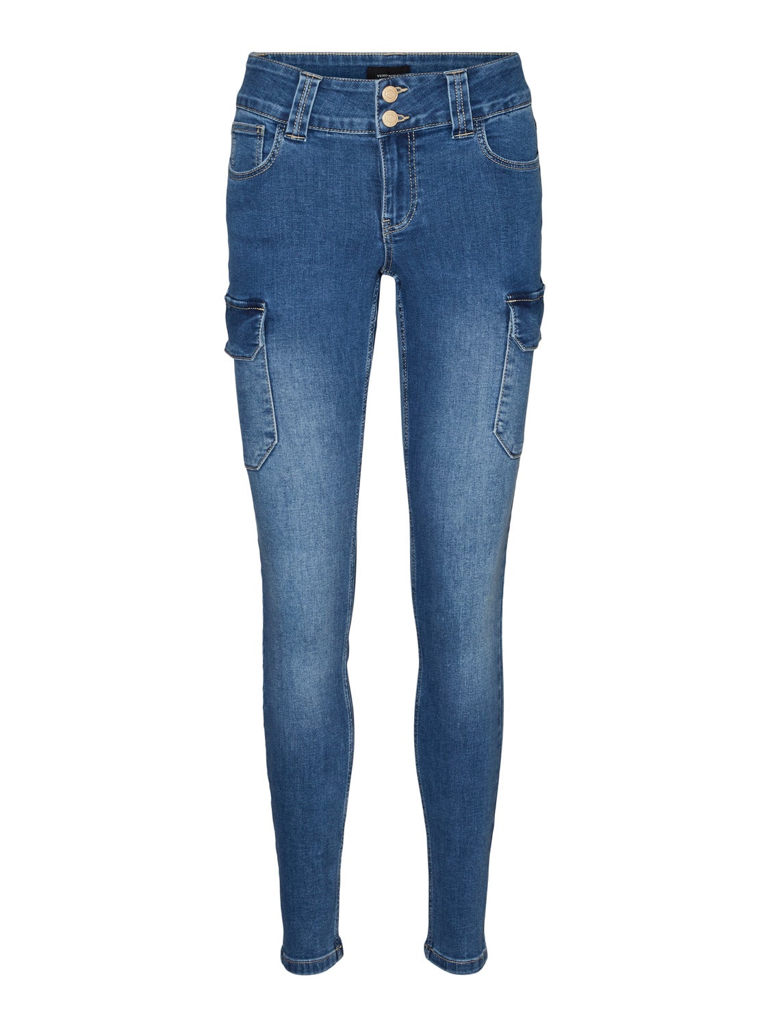 VMCATCH Mid Rise Cargo Schnitt Jeans