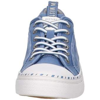 Mustang Slipper in blau