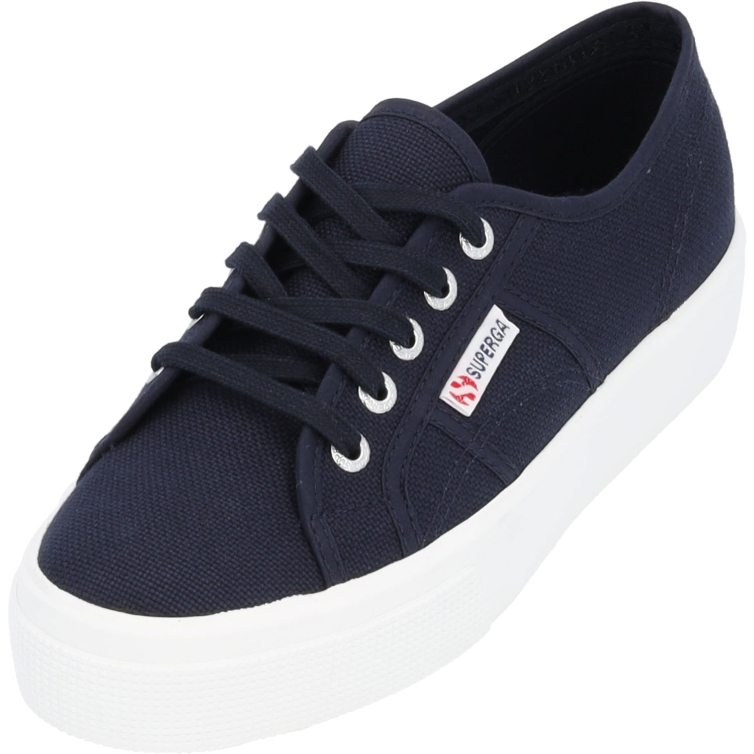 Superga 2730 Cotu S00C3N0, Sneakers Low, Damen, Blau (Navy White)