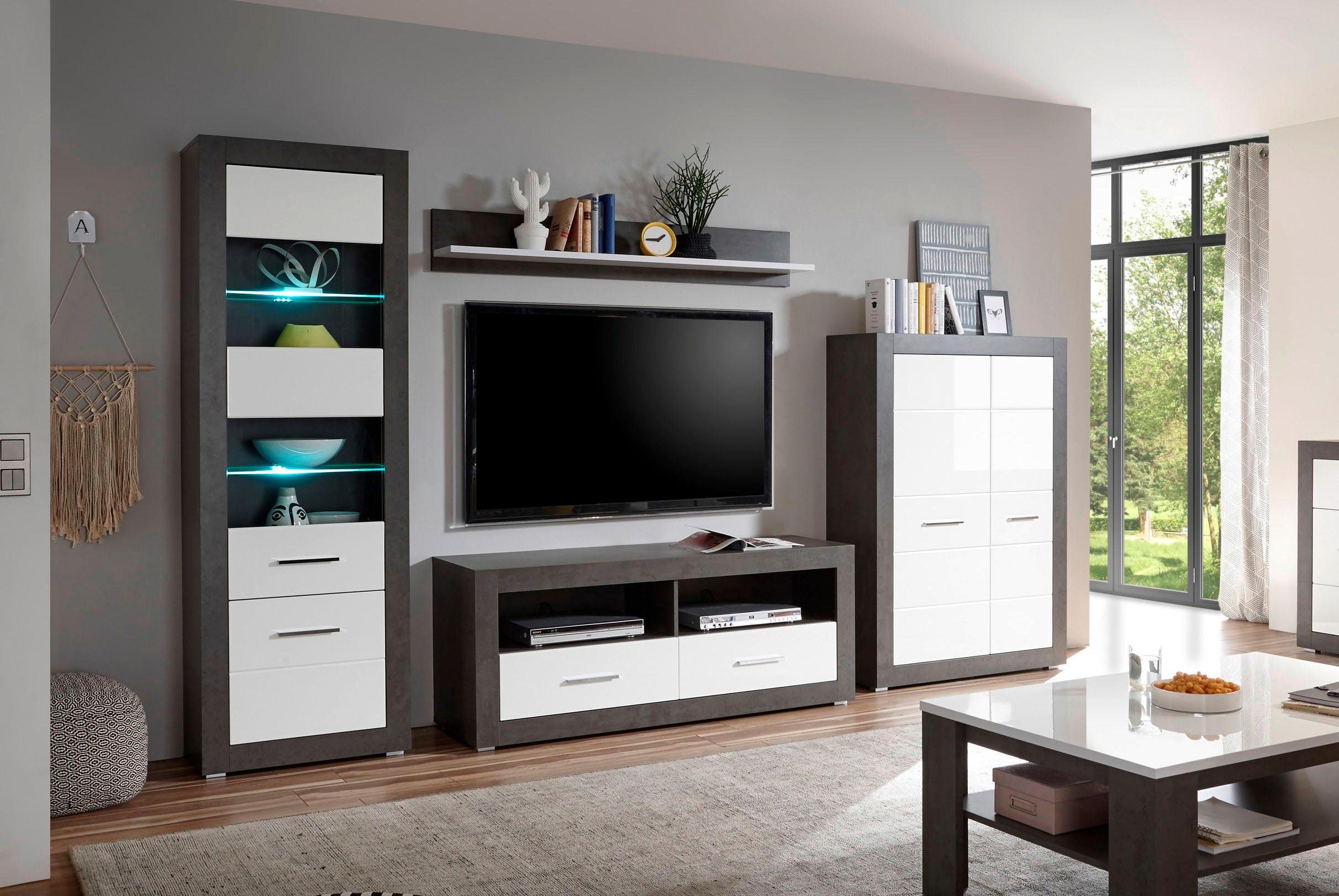 INOSIGN Wohnwand Etero, (Set, 4-St)
