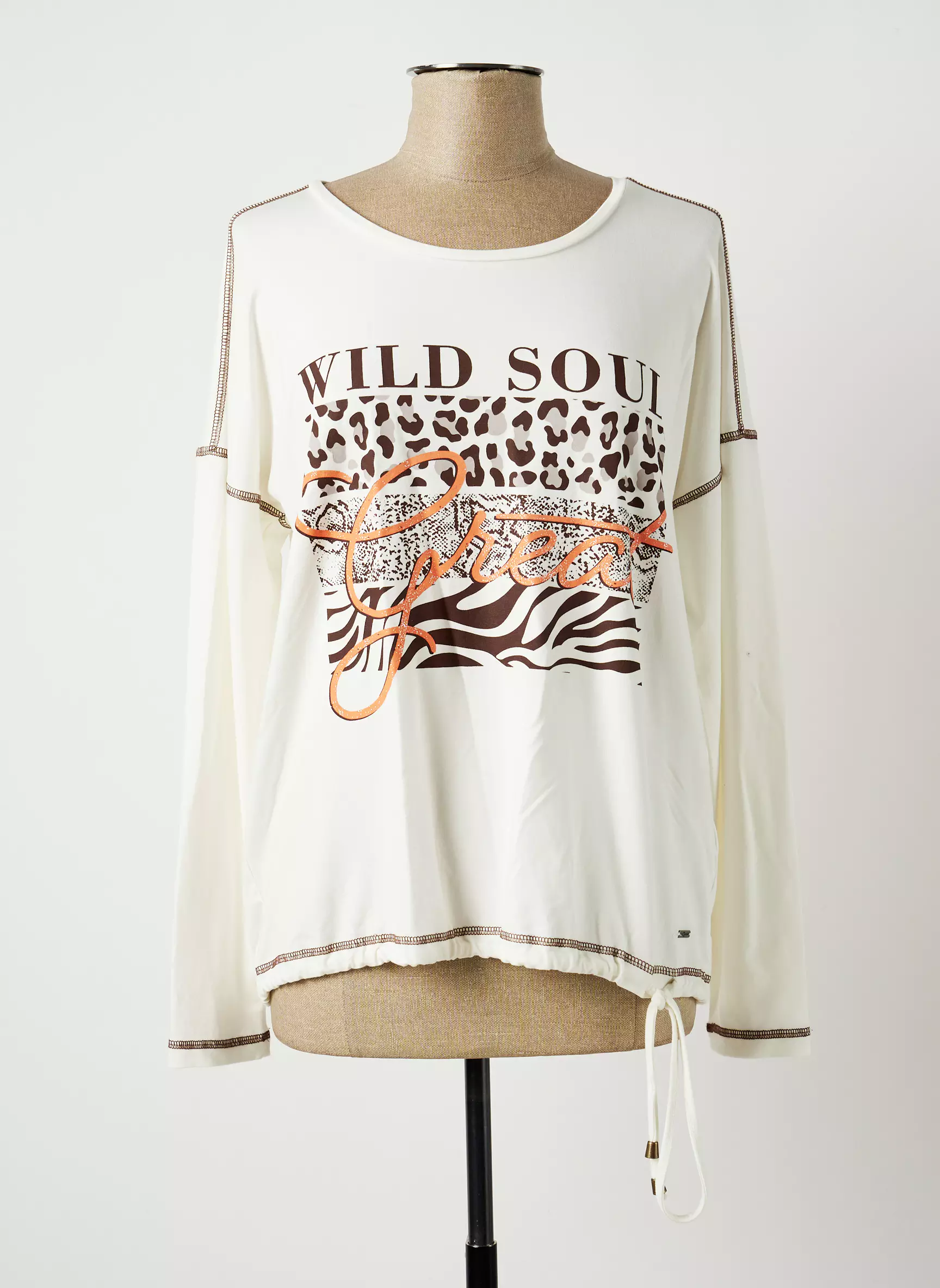 Top Secret Tshirts Femme couleur beige