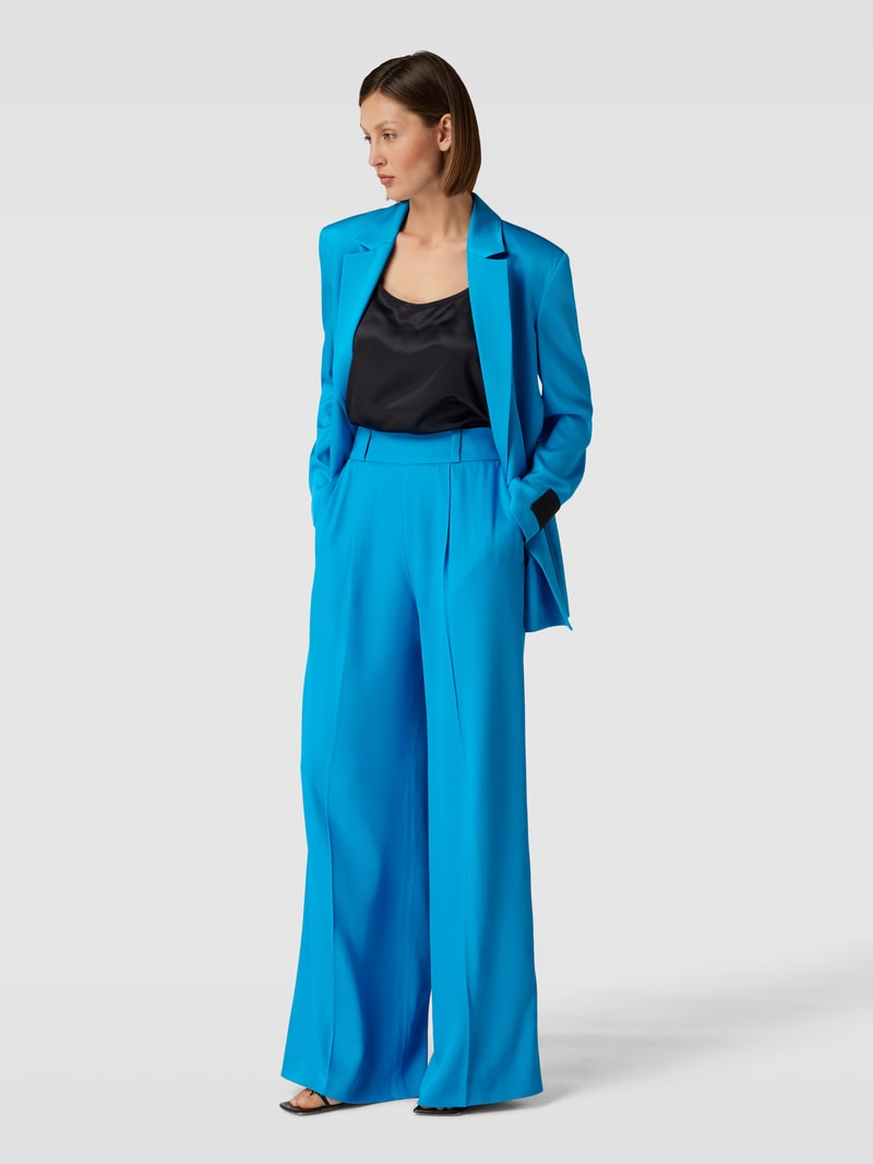 Blazer mit Reverskragen Modell 'Aboma' in ozean blau