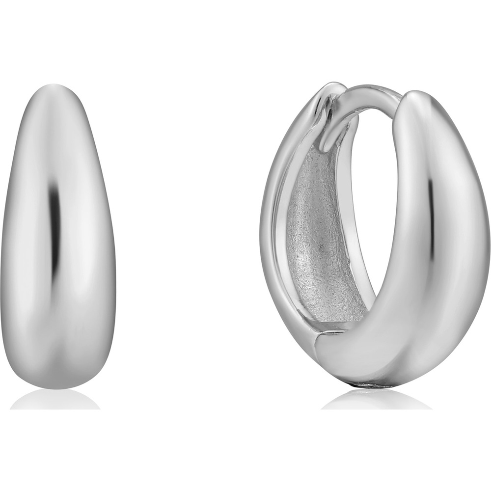 Ania Haie Créoles 925 Argent Boucles d'oreilles