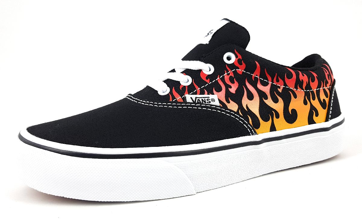 Vans Doheny VN0A5JM4BA21 Schwarz black flame/ white
