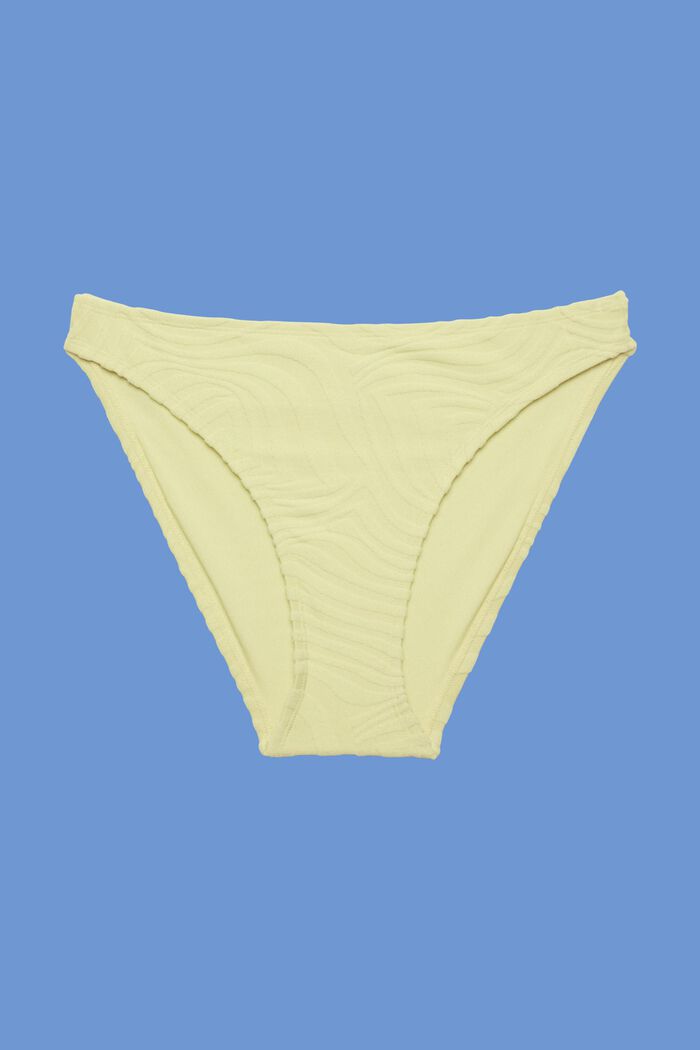 Recycelt: Bikinihose aus Jacquard