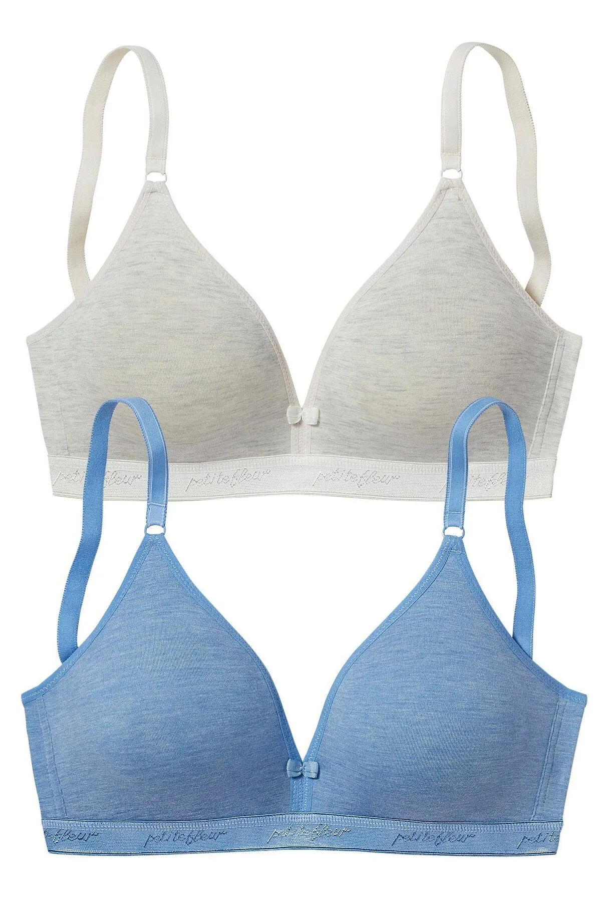 PETITE FLEUR  BH - Blau - Unifarben