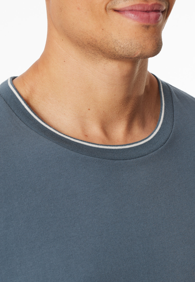 Shirt langarm jeansblau - Mix+Relax
