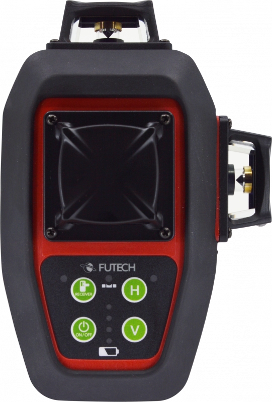 Futech 034.4DE MC4D Elektronisk Grön 4D Korslinjelaser