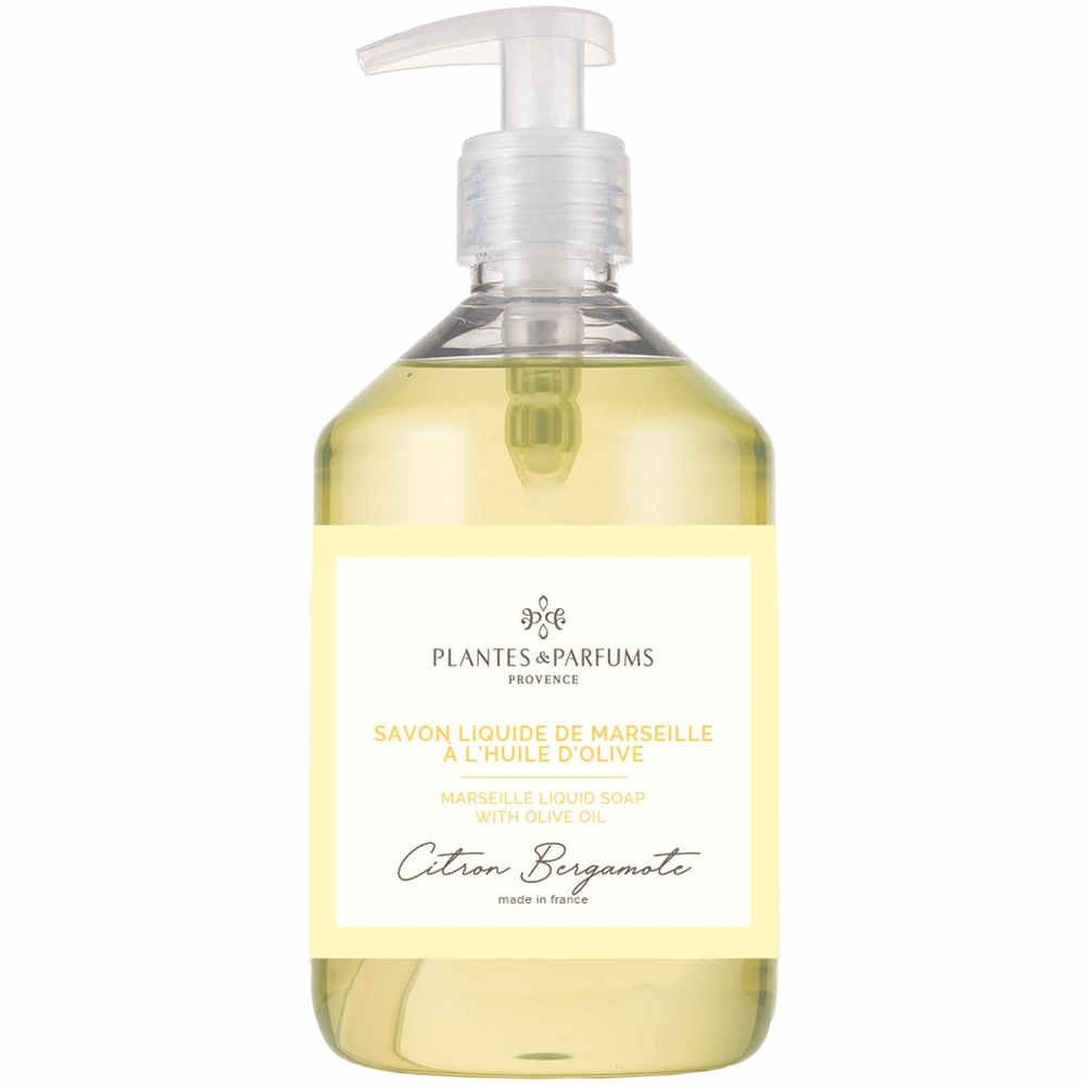 Plantes et Parfums Parfum Citron - Bergamote Savon Liquide de Marseille