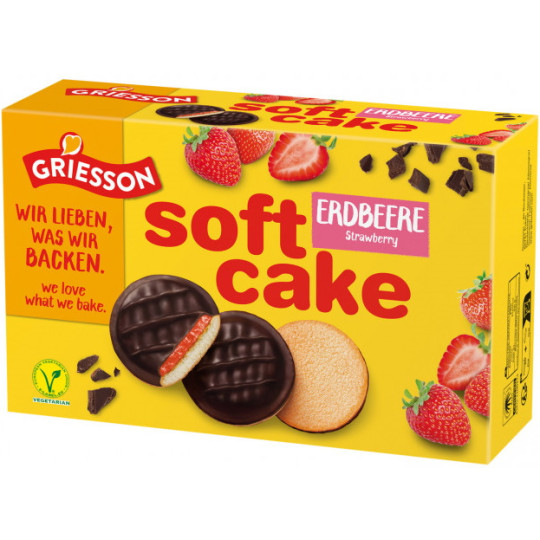 Griesson Soft Cake Erdbeere 300G