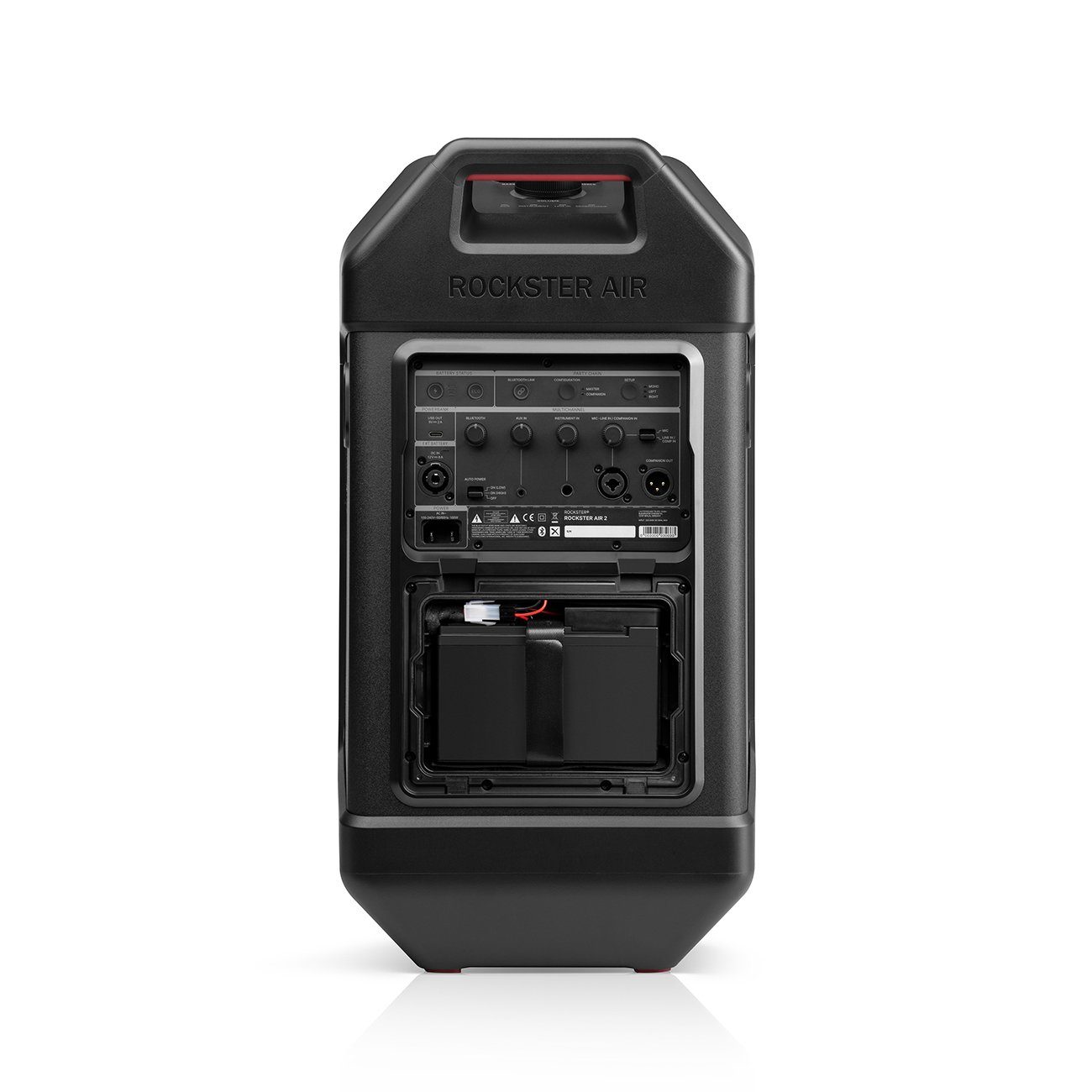 Teufel ROCKSTER AIR 2 Wireless Lautsprecher (Bluetooth, 80 W, Eco-Modus)