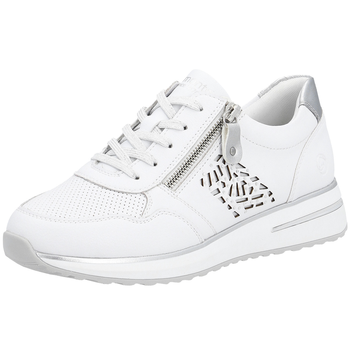 Remonte D1G00 Sneaker Low weiss