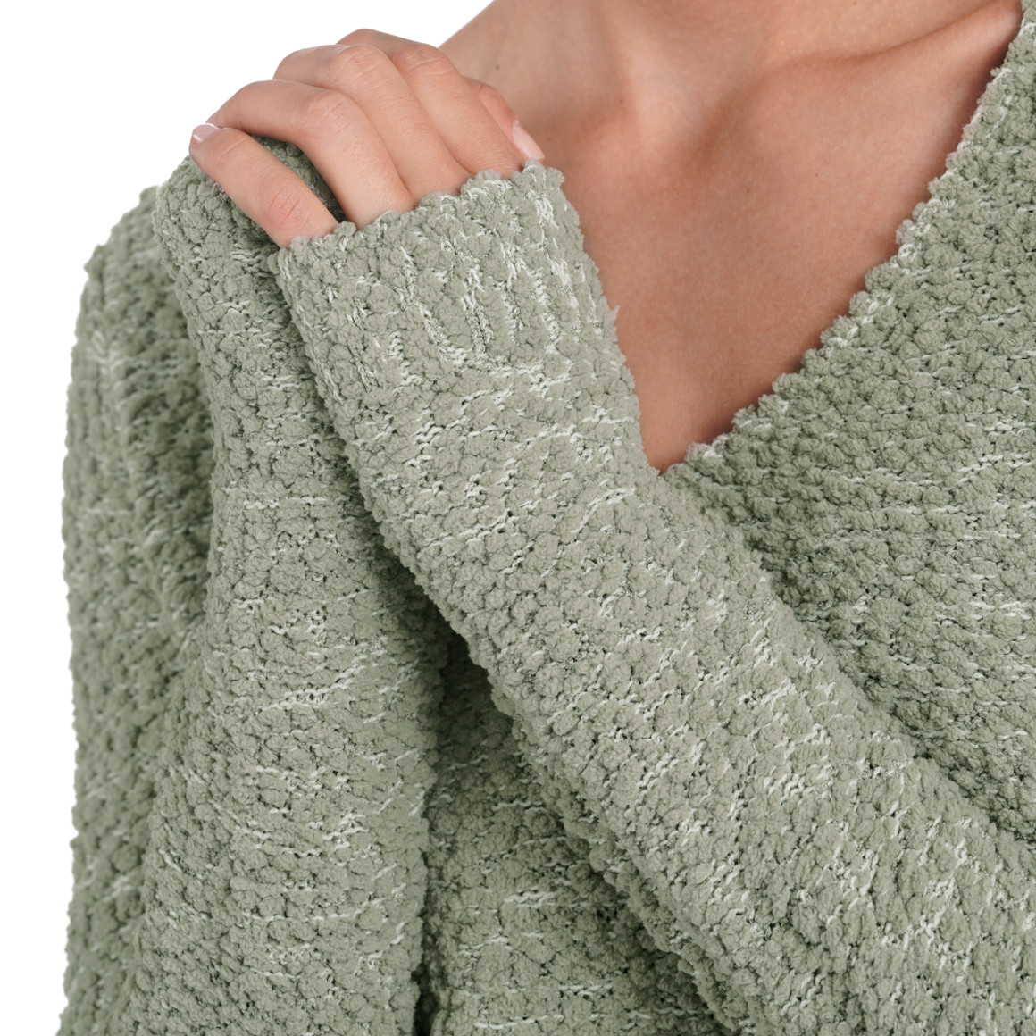 Damen Strickpullover in Chenille-Optik