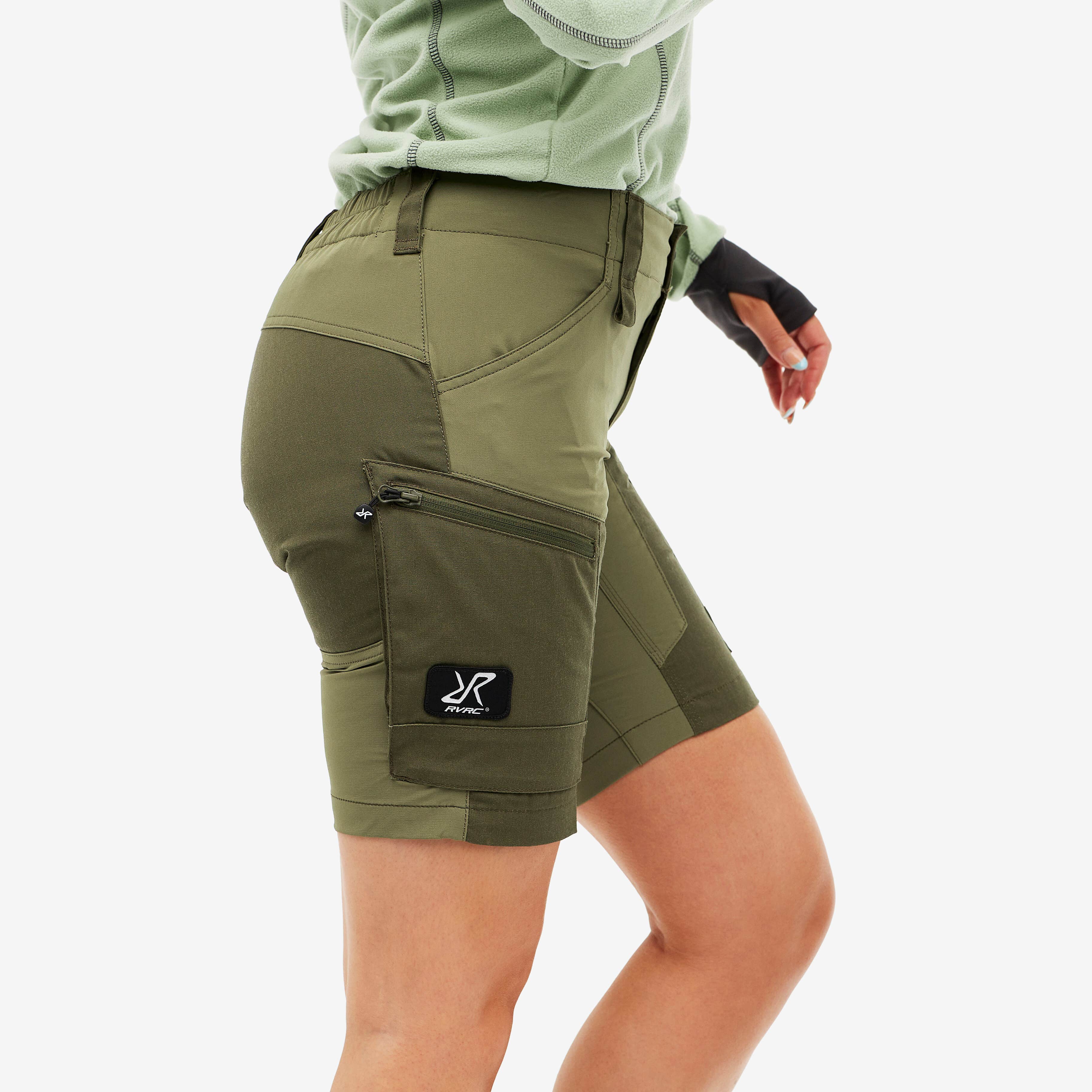 RVRC GP Shorts Femme Burnt Olive