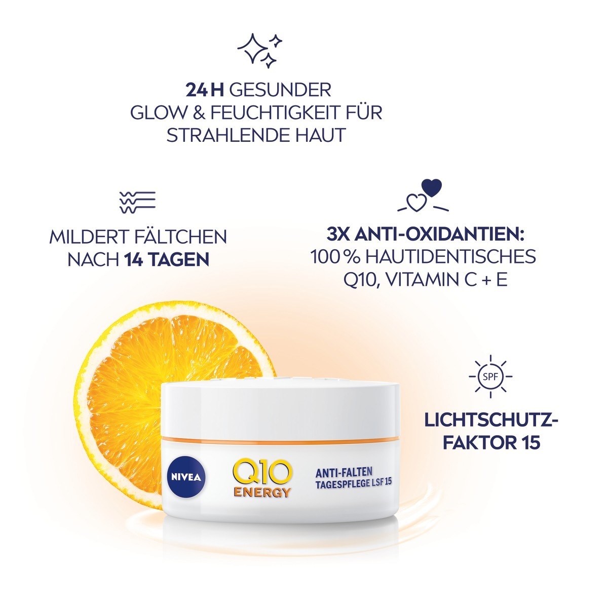 Q10 Plus C Anti-Falten + Energy-Booster Tagespflege LSF 15