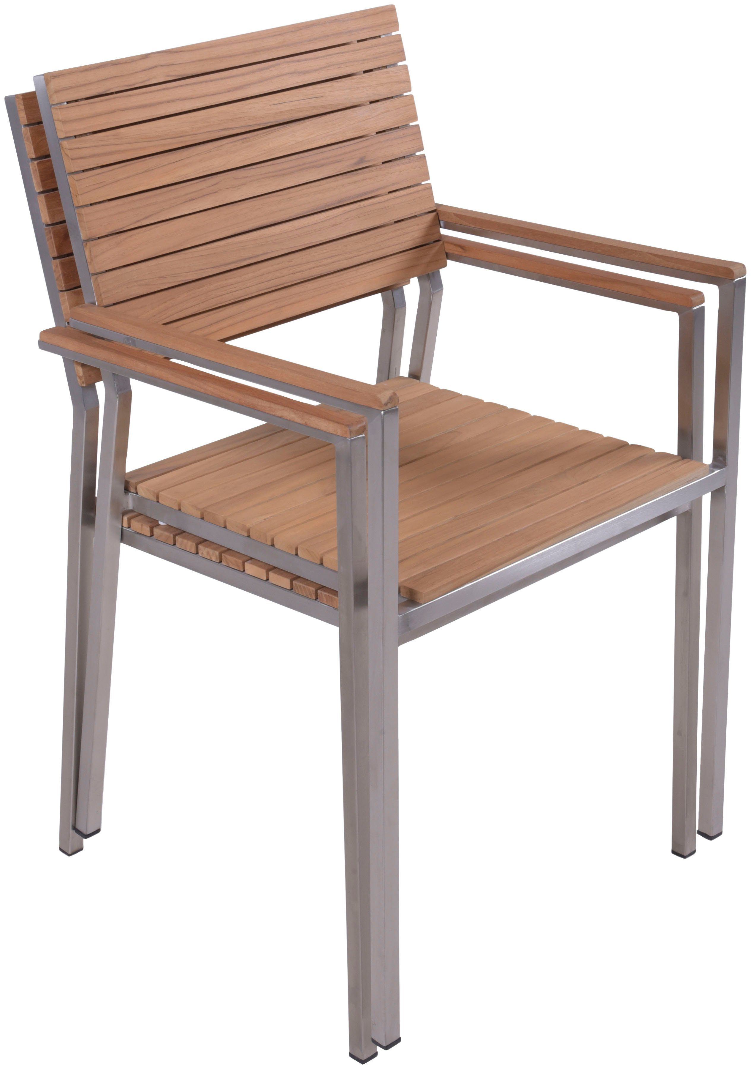 Garden Pleasure Stapelstuhl DENVER (Set, 4 St), 4er Set