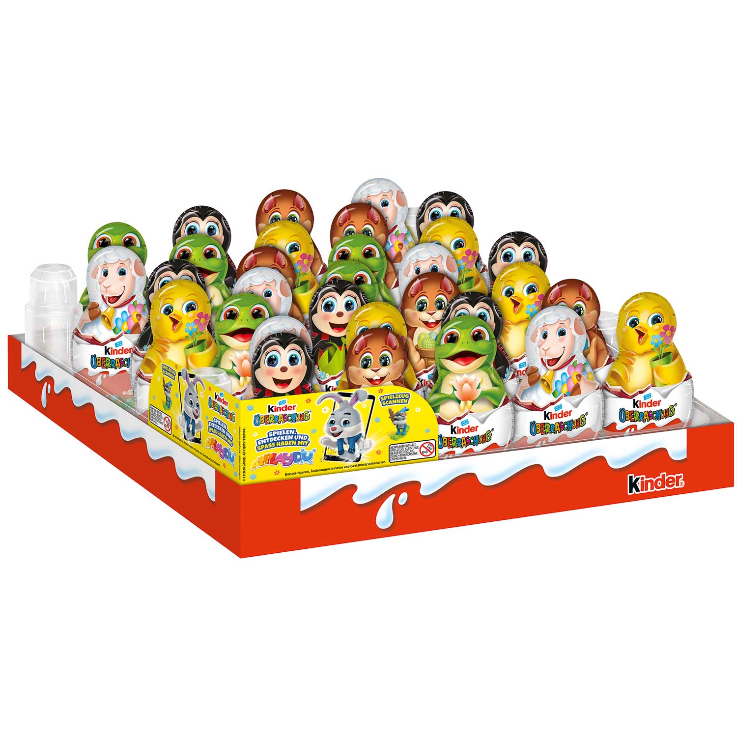 kinder Schokolade Kleine Hohlfigur mit Überraschung 36g