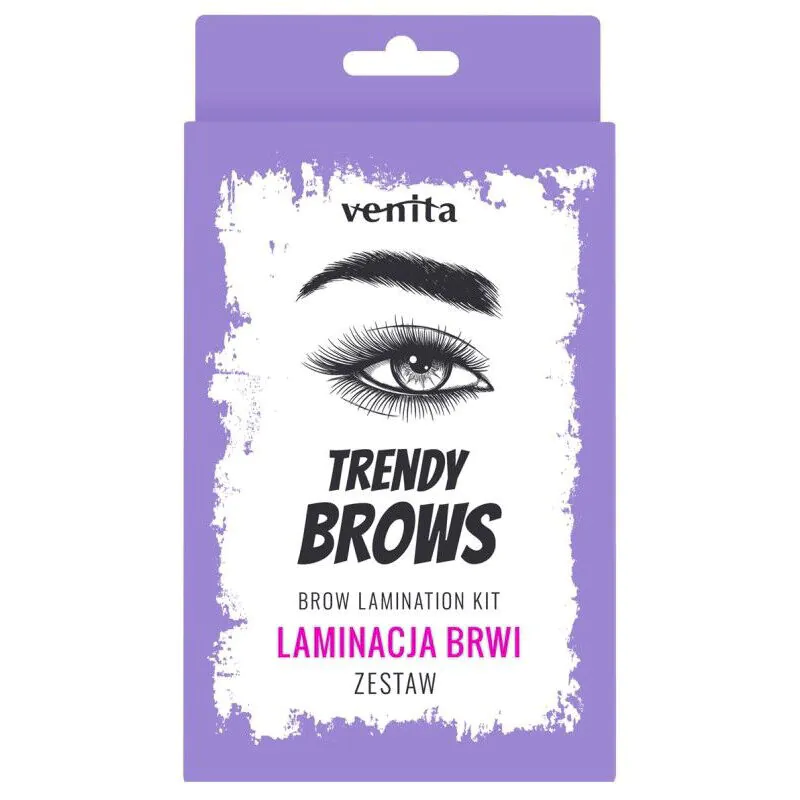 Venita Trendy antakių laminavimo rinkinys