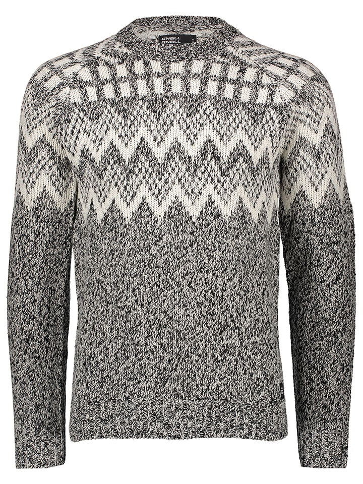 O'Neill Pullover in Schwarz/ Weiß günstig kaufen