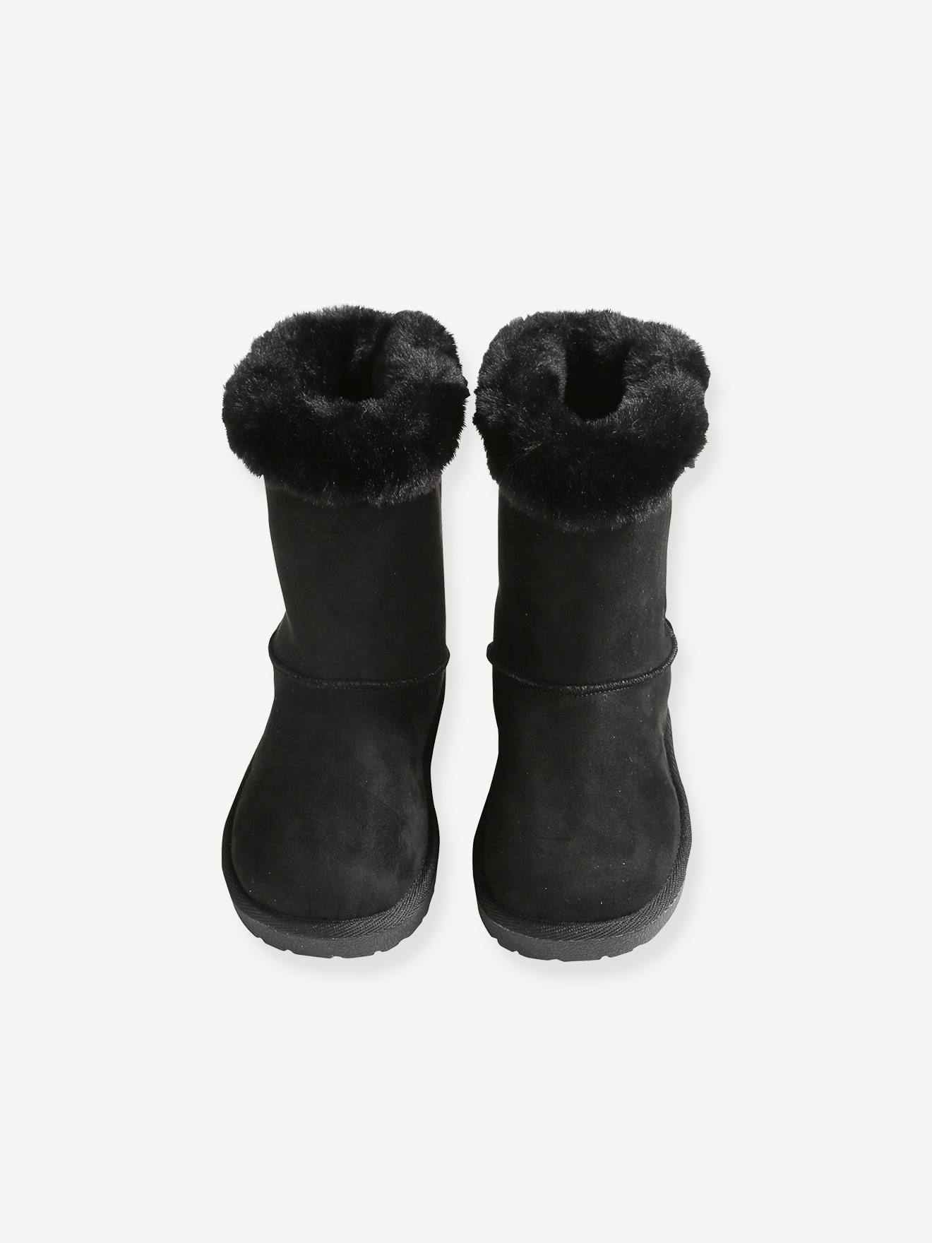 Vertbaudet Mädchen Winterstiefel - schwarz