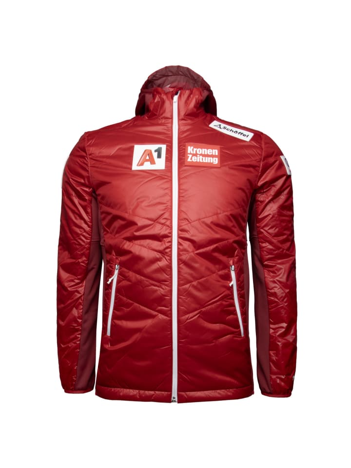 Schöffel Hybrid Jacke Stams RT in rot günstig kaufen