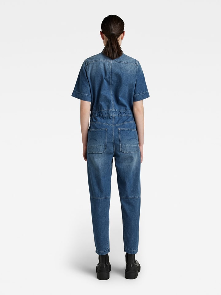 G-Star Jeansjumpsuit in Blau günstig kaufen