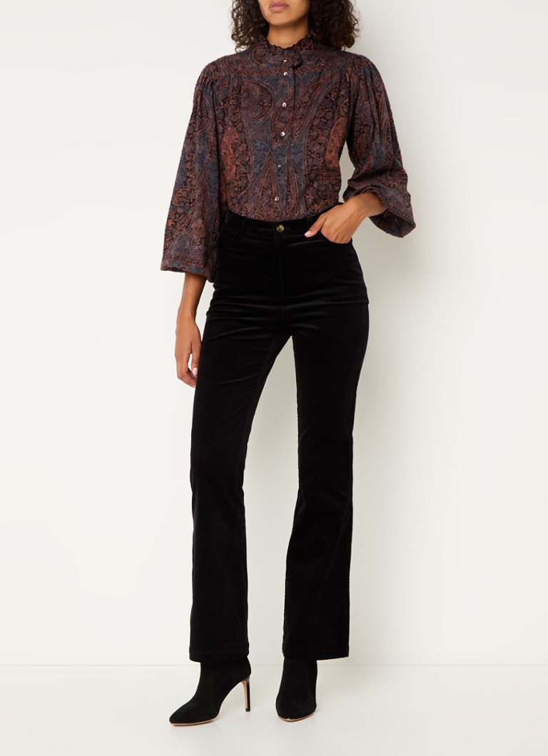 Bluzka Antik Batik Tajaro z nadrukiem paisley