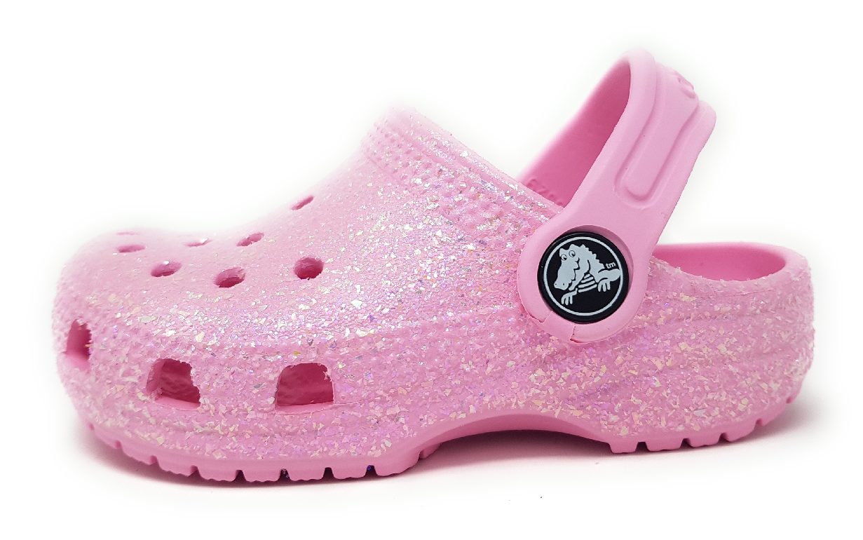 Crocs classic glitter t 206992 Rosa 690 flamingo/pink