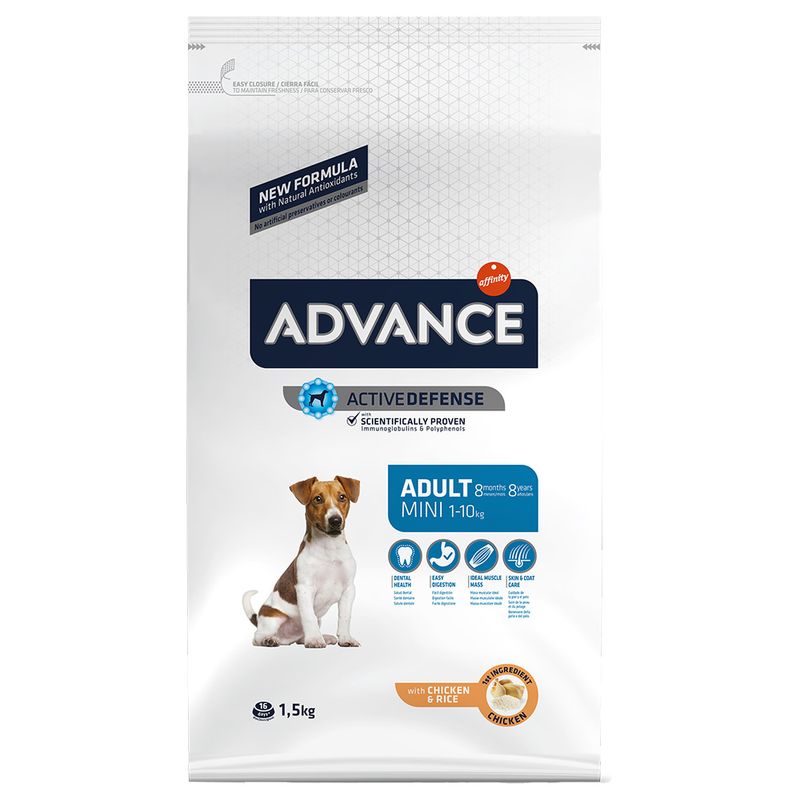 Advance Mini Adult mit Huhn & Reis
