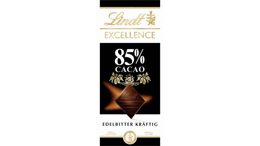 Lindt Excellence 85 % Cacao Edelbitter Kräftig 100 g