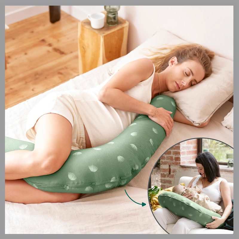 Coussin d'allaitement 2 en 1