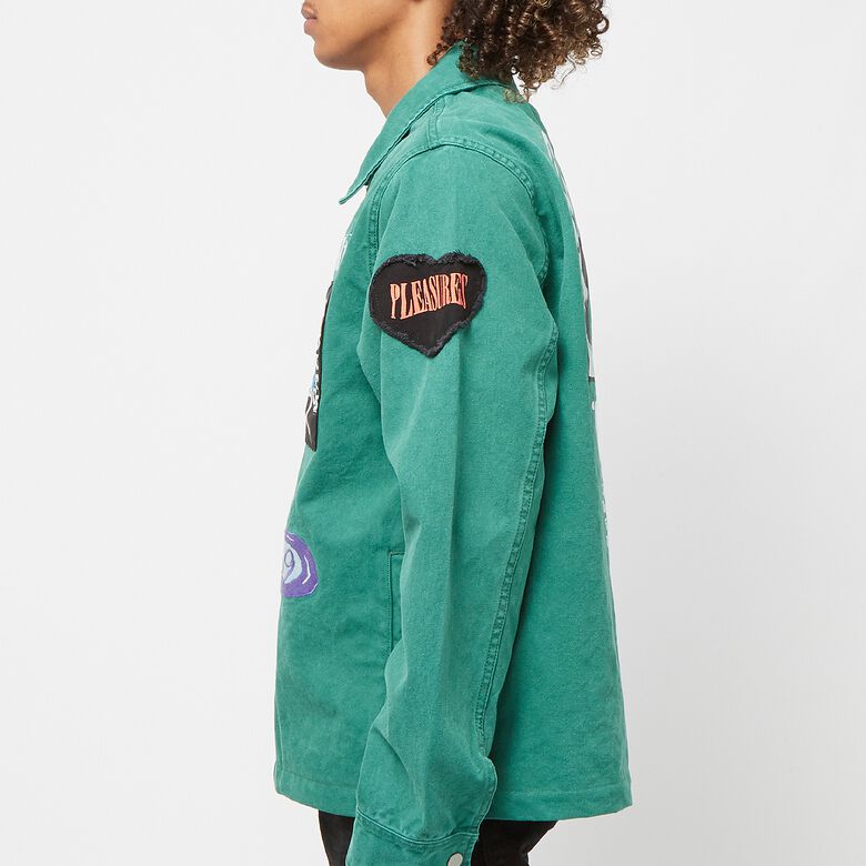 Pleasures Sonic Youth Work Jacket grün