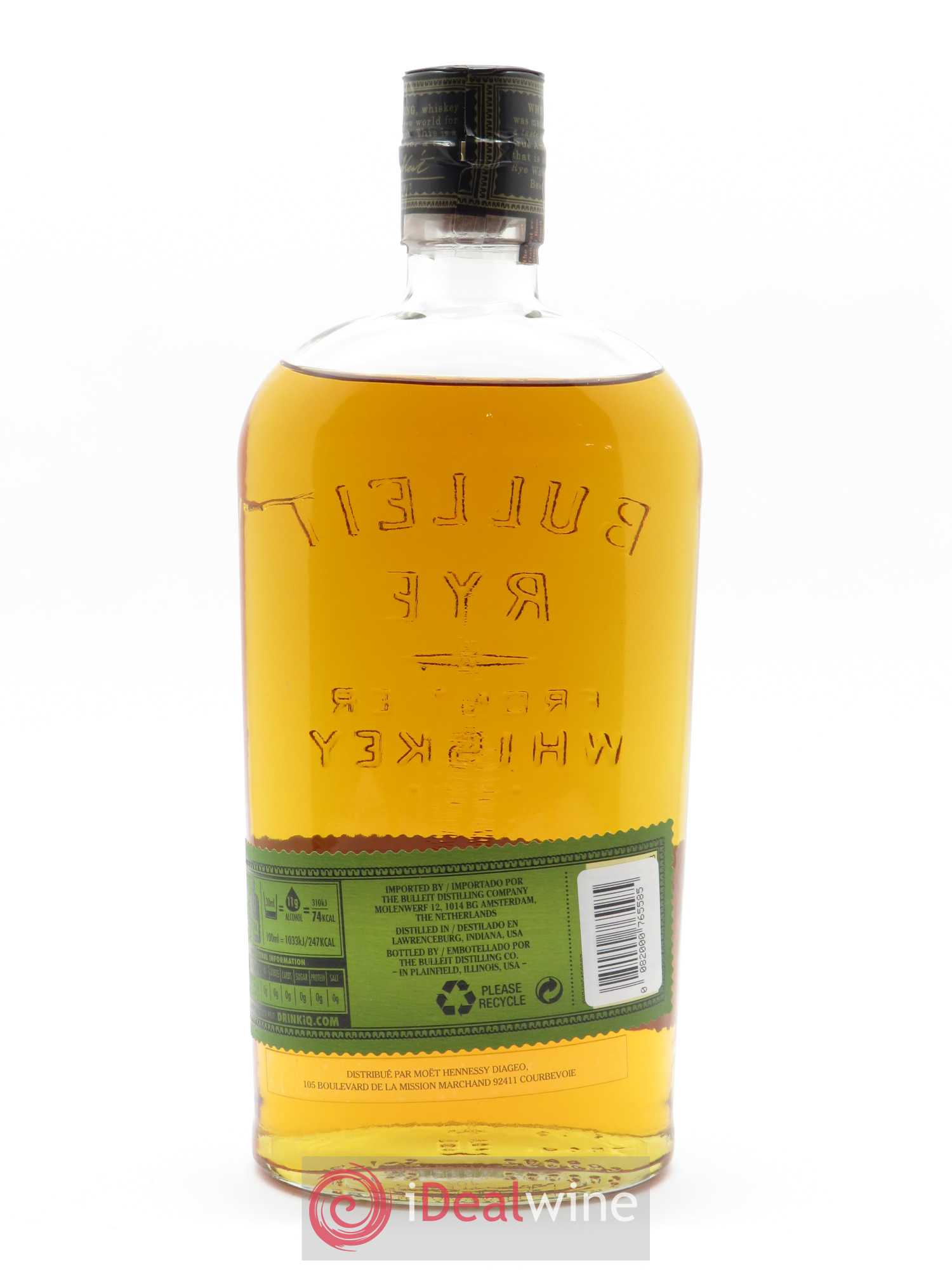 Bulleit Rye (70cl)  - Lot de 1 Bouteille