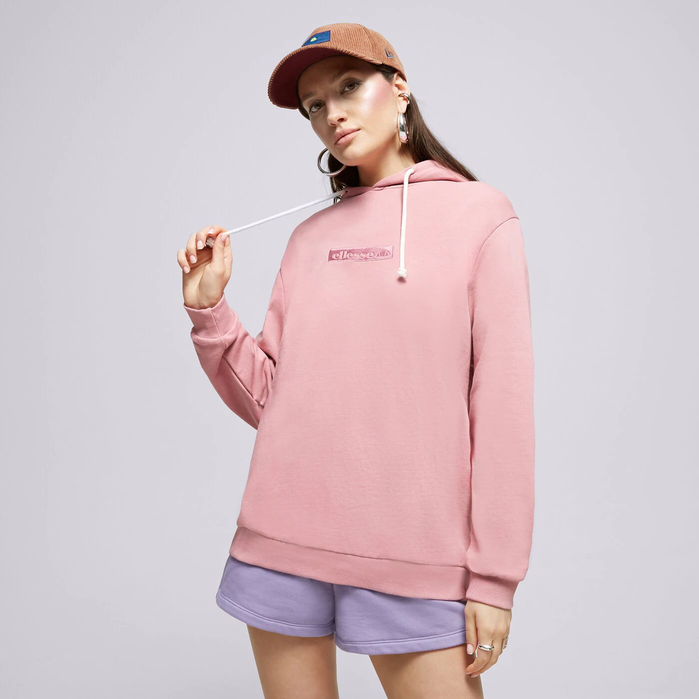 ELLESSE HOODIE ODINA OH HOODY PINK Rosa