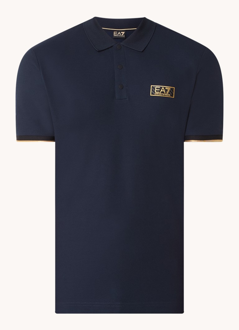 Emporio Armani Regular fit polo with logo