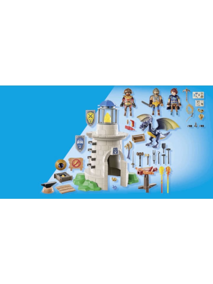 Playmobil Spielfigur Set Novelmore Ritterturm mit Schmied und Drache, ab 3 Jahre günstig kaufen onesize