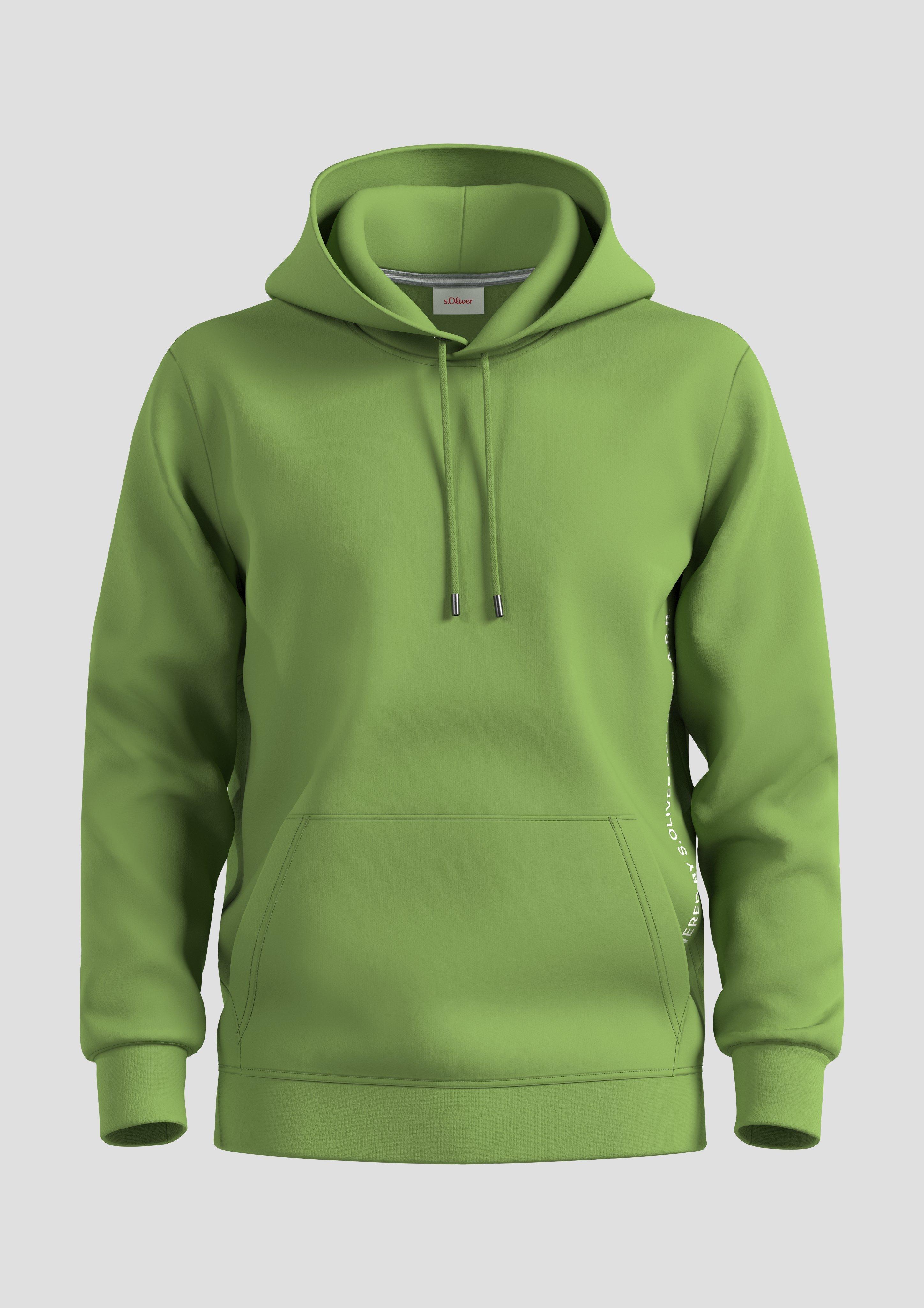 Kapuzensweater mit Labelprint  2141488-74D2