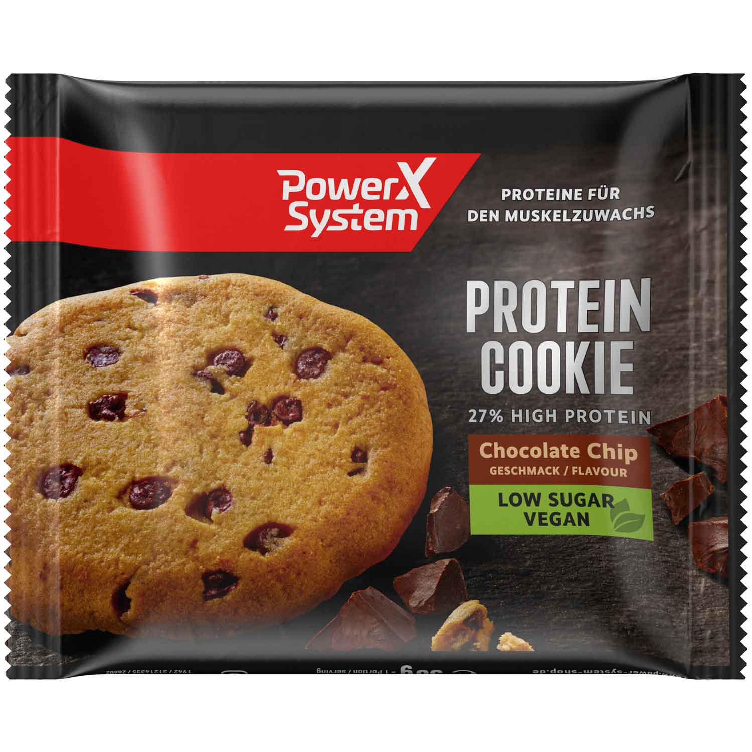 Power System Protein Cookie Chocolate Chip 50g