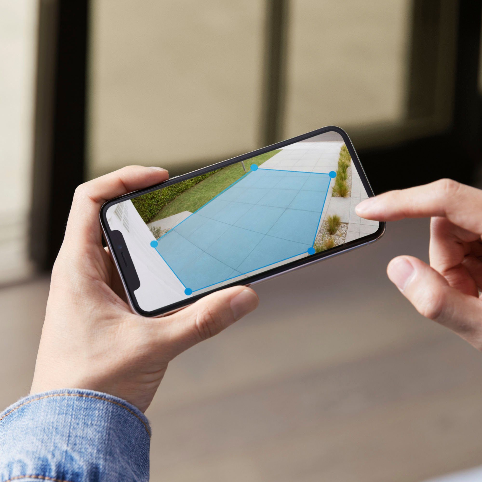 Ring Spotlight Cam Plus, Battery - White Überwachungskamera (Außenbereich)